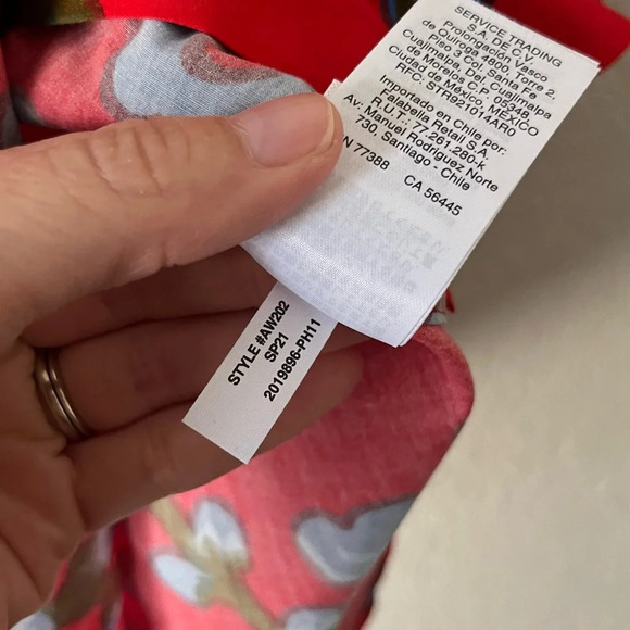 J. Crew Blouse Women's 4 Collection Classic Fit Shirt in Lattice Floral AW202 - Picture 9 of 10